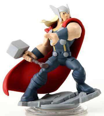 DISNEY INFINITY MARVEL SUPER HEROES 2.0 GAME THOR FIGURE