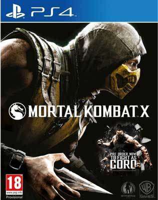 MORTAL KOMBAT X ( INCLUDE GORO DOWNLOADABLE CONTENT) GAME FOR PS4 / BRAND NEW SEALED