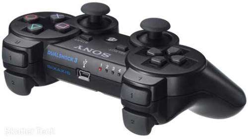 SONY PLAYSTATION 3 (PS3) DUALSHOCK 3 SIXAXIS WIRELESS CONTROLLER BLACK (NEW)