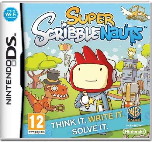 SUPER SCRIBBLENAUTS NINTENDO DS GAME