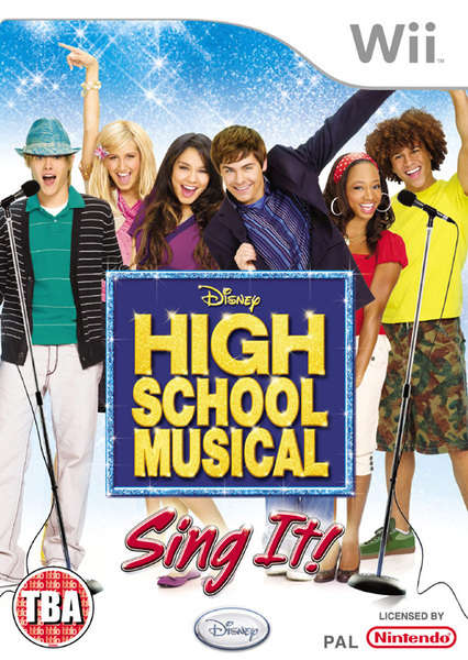 DISNEY HIGH SCHOOL MUSICAL: SING IT GAME FOR NINTENDO WII