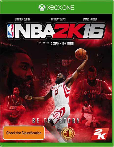 NBA 2K16 EARLY TIP-OFF EDITION JAMES HARDEN ON COVER ART GAME FOR XBOX ONE