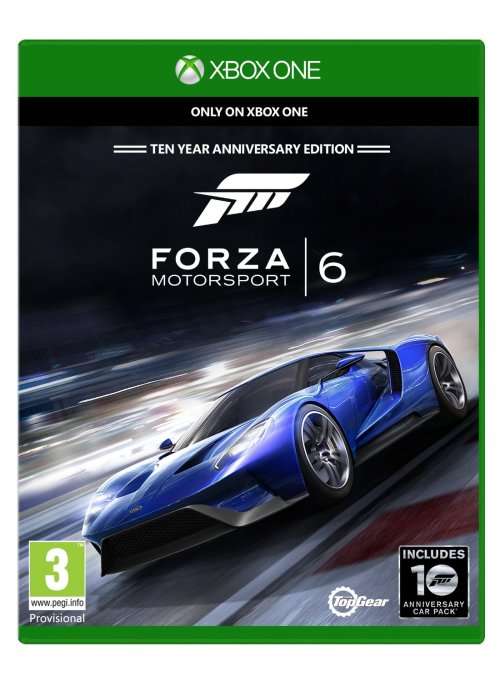 FORZA MOTORSPORTS 6 / FORZA 6 XBOX ONE GAME