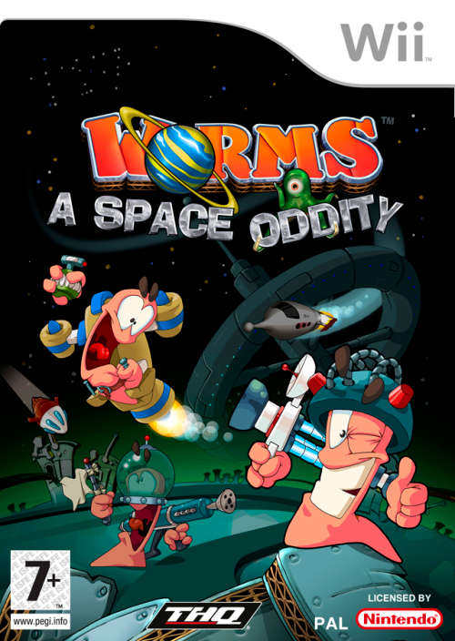 WORMS A SPACE ODDITY GAME FOR WII
