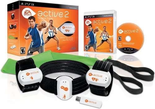 EA SPORTS ACTIVE 2 PERSONAL TRAINER COMPLETE BUNDLE GAME FOR PS3