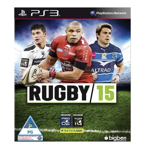 RUGBY 15 GAME FOR PS3