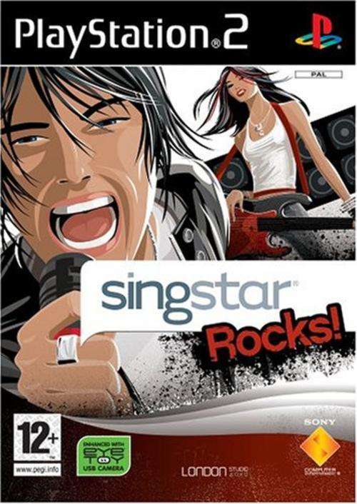 SINGSTAR ROCKS GAME FOR PS2