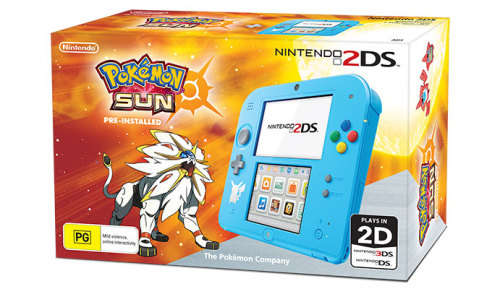 NINTENDO 2DS POKEMON SUN SPECIAL EDITION