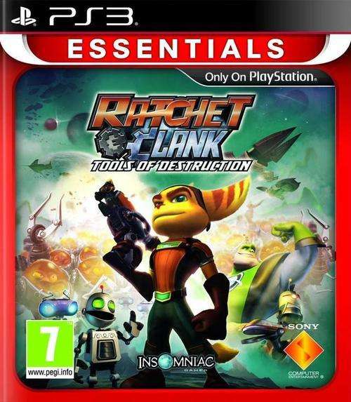 RATCHET & CLANK TOOLS OF DESTRUCTION (ESSENTIALS) GAME FOR PS3