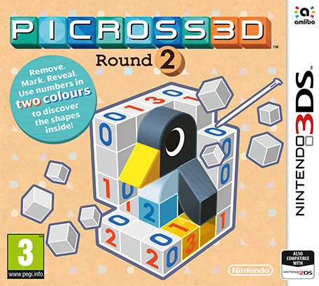 PICROSS 3D ROUND 2 GAME FOR NINTENDO 3DS / 2DS (BRAND NEW SEALED)