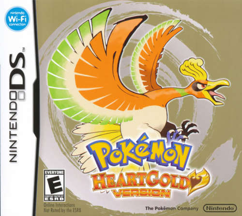 POKEMON HEART GOLD VERSION GAME FOR NINTENDO DS