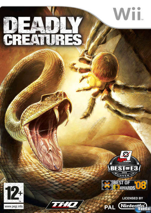 DEADLY CREATURES GAME FOR WII