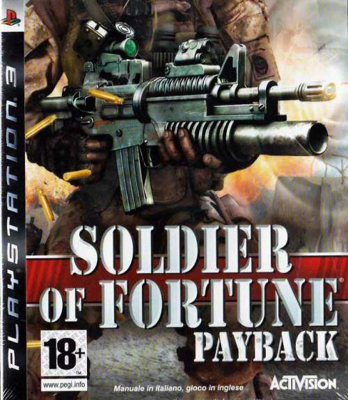 SOLDIER OF FORTUNE PAYBACK GAME FOR PS3