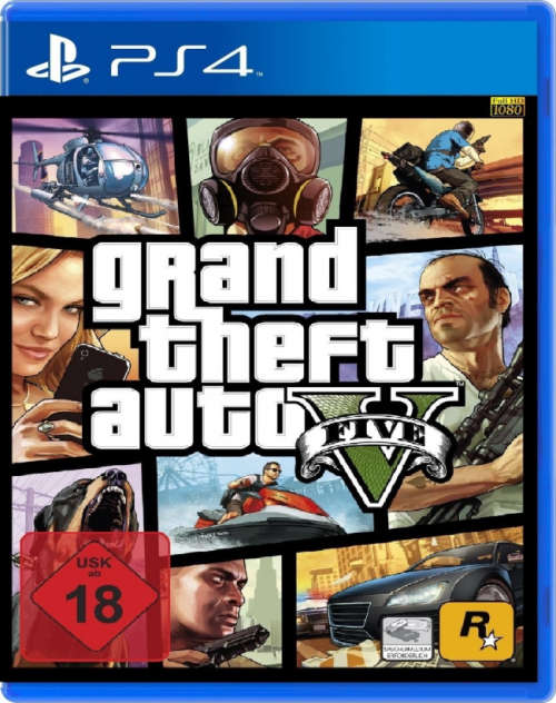 GRAND THEFT AUTO V / GTA V GAME FOR PS4 (BRAND NEW SEALED)