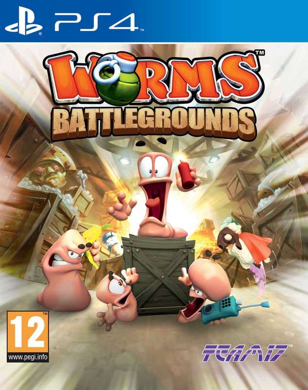 WORMS BATTLEGROUNDS GAME FOR PS4