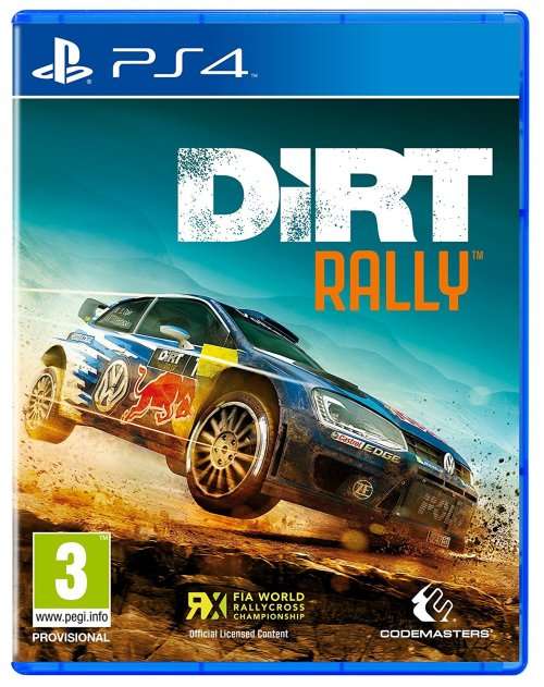 DIRT RALLY GAME FOR PS4