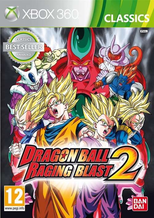 DRAGON BALL RAGING BLAST 2 CLASSICS GAME FOR XBOX 360