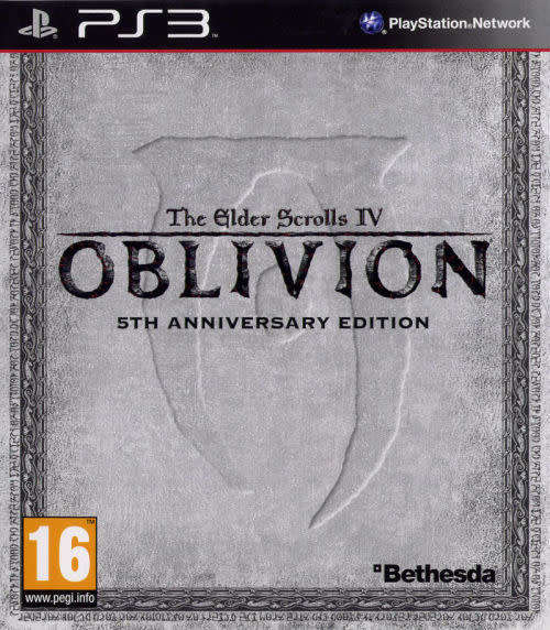 THE ELDER SCROLLS IV OBLIVION 5TH ANNIVERSARY EDITION GAME FOR PS3