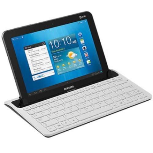 SAMSUNG GALAXY TAB "8.9 KEYBOARD DOCK (WHITE)