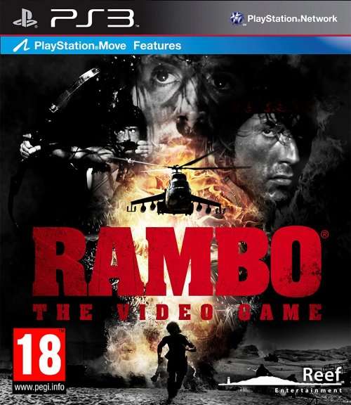 RAMBO THE VIDEO GAME GAME FOR PS3