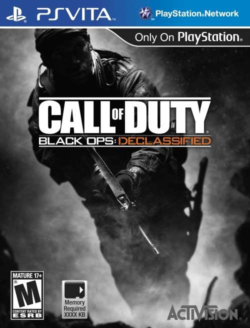 CALL OF DUTY BLACK OPS DECLASSIFIED GAME FOR PLAYSTATION VITA (PS VITA)
