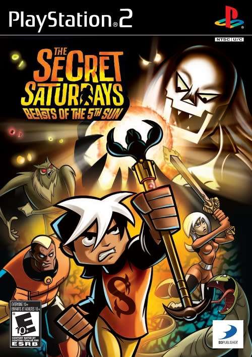 The secret Saturdays beast of the 5th sun game for ps2