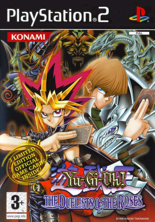 YU-GI-OH THE DUELISTS OF THE ROSES GAME FOR PS2