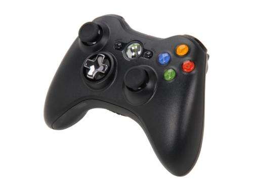 OFFICIAL XBOX 360 TRANSFORMING SILVER D-PAD WIRELESS CONTROLLER / BLACK
