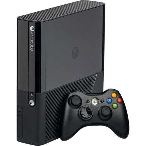 XBOX 360 E CONSOLE WITH CONTROLLER ETC