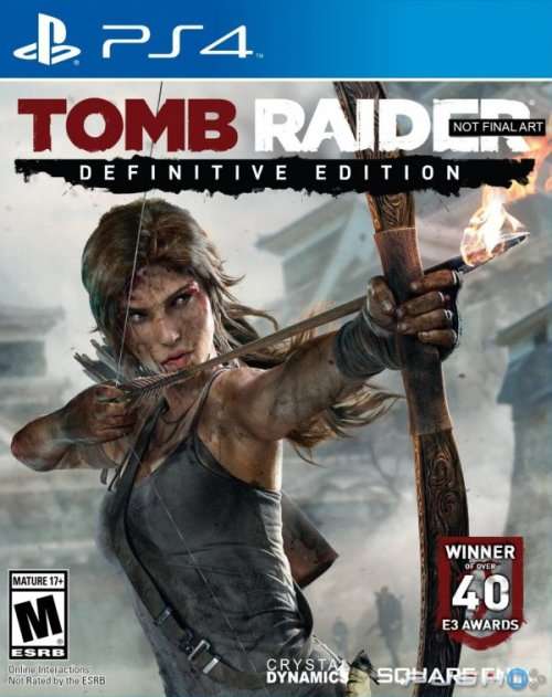 TOMB RAIDER DEFINITIVE EDITION GAME FOR PS4