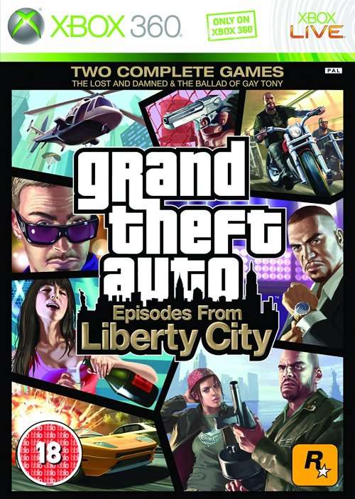 GRAND THEFT AUTO / GTA EPISODES FROM LIBERTY CITY GAME FOR XBOX 360