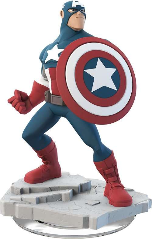 DISNEY INFINITY GAME CAPTAIN AMERICA 2.0 FIGURE / CHARACTER