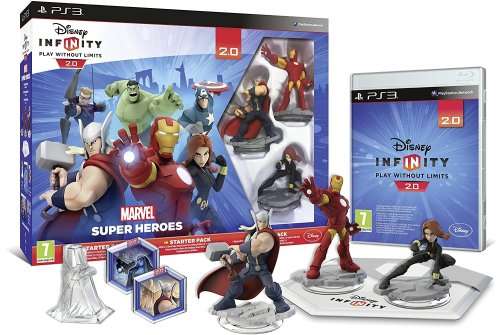 DISNEY INFINITY MARVEL SUPER HEROES (2.0) STARTER PACK GAME FOR PS3