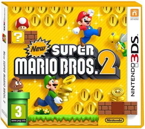 Nintendo 3ds game - new super Mario bros 2 - new