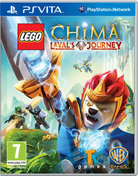 Playstation vita game - lego chima laval`s journey - psvita