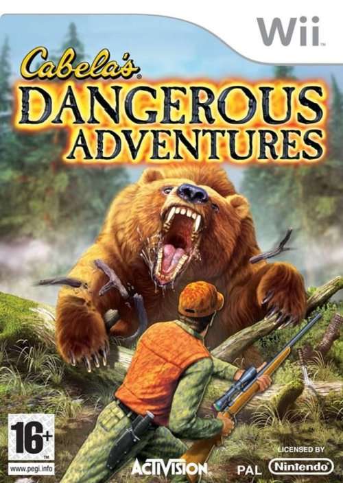 CABELAS DANGEROUS ADVENTURES GAME FOR WII