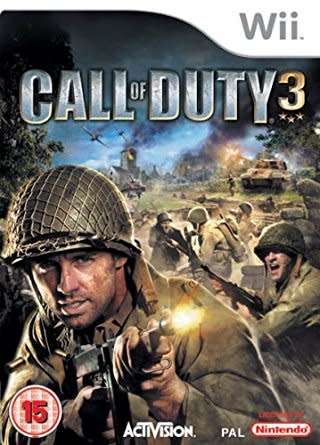 CALL OF DUTY 3 GAME FOR WII