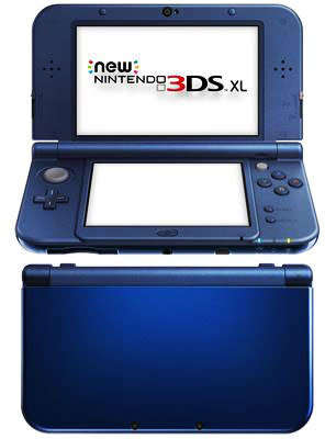 NINTENDO 3DS XL (NEW VERSION) : METALLIC BLUE