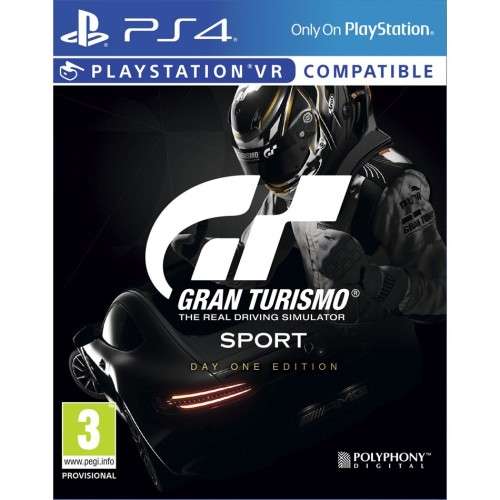 Gran turismo sport - psvr compatible - game for ps4 - new
