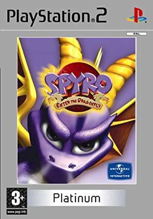 SPYRO ENTER THE DRAGONFLY (PLATINUM) GAME FOR PS2
