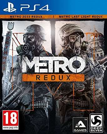 METRO REDUX GAME FOR (PLAYSTATION 4 / PS4)