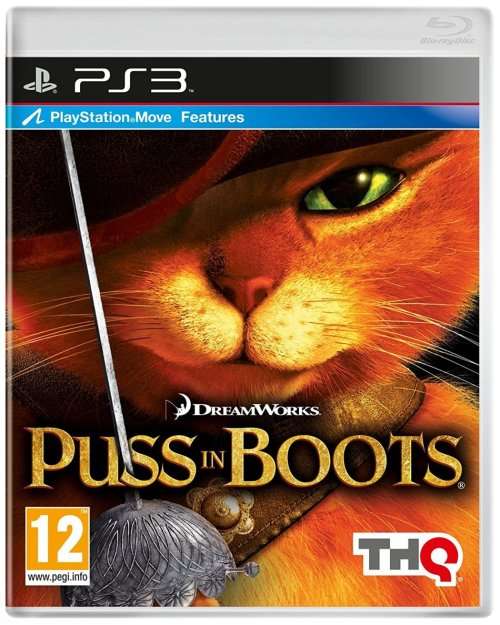 DREAMWORKS PUSS IN BOOTS GAME FOR PS3