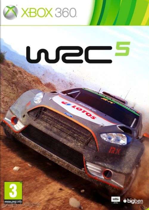 WRC 5 / world rally championship 5 game for xbox 360