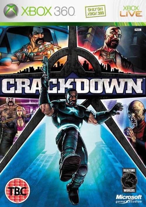 CRACK DOWN GAME FOR XBOX 360