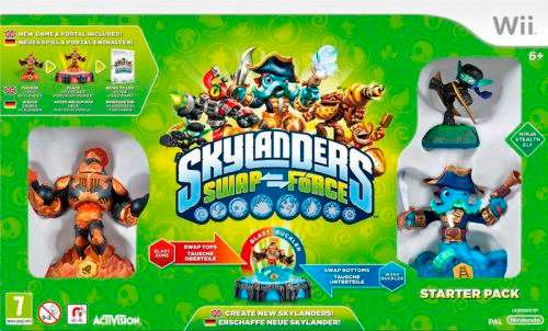 SKYLANDERS SWAP FORCE STARTER PACK GAME FOR WII