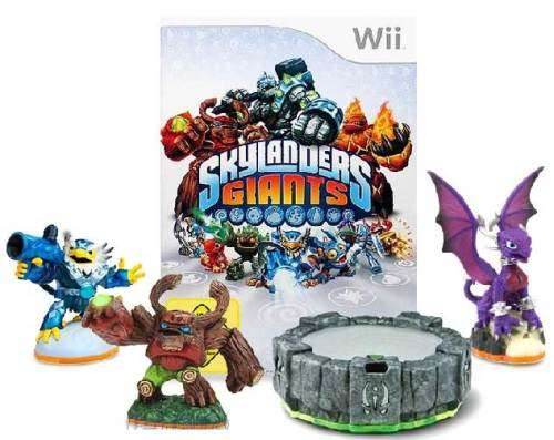 SKYLANDERS GIANTS STARTER PACK GAME FOR WII