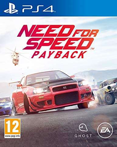 NEED FOR SPEED PAYBACK GAME FOR PS4