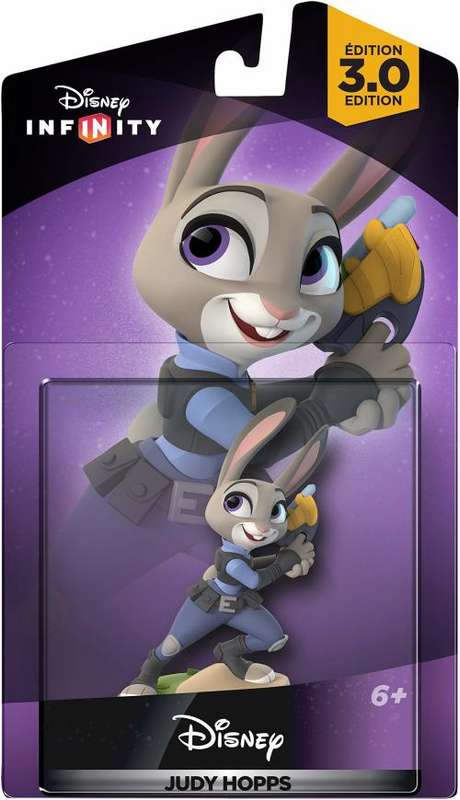 DISNEY INFINITY 3.0 JUDY HOPPS FIGURE / CHARACTER (NEW SEALED)
