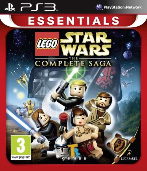 Star Wars The Complete Saga Lego  PS3 Game in very good condition : In Stock (swadocop)
