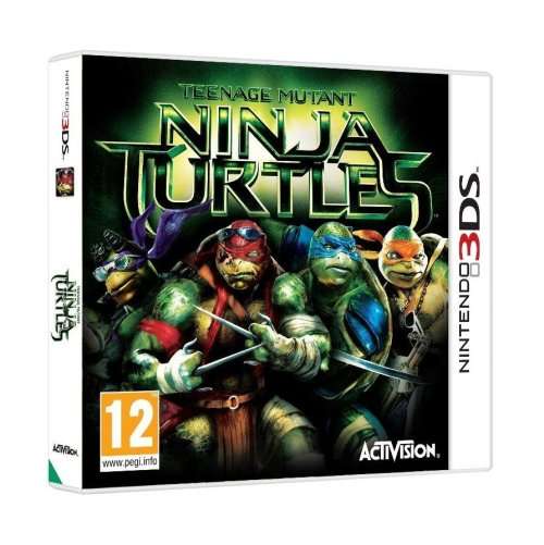 Nintendo 3ds game - teenage mutant ninja turtles - new